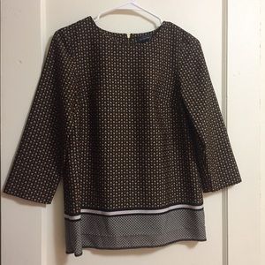 Geometric Print Shirt
